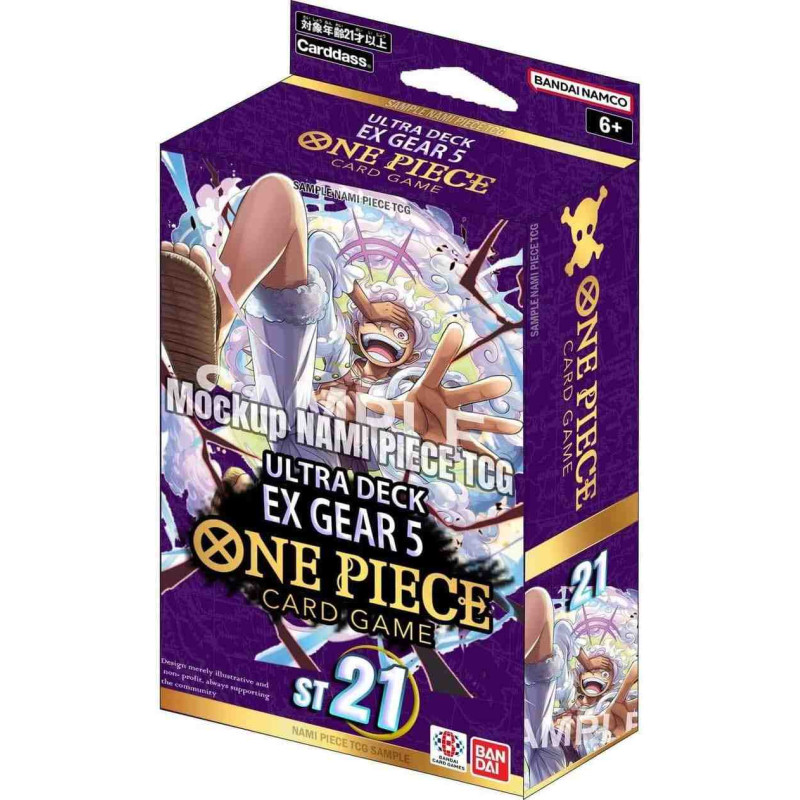 ONE PIECE TGG GEAR 5 STARTED DECK EX ST 21 english