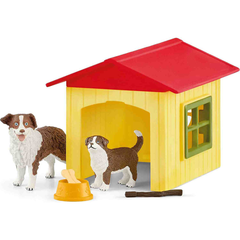 CASITA DE PERROS Schleich Granja 42573