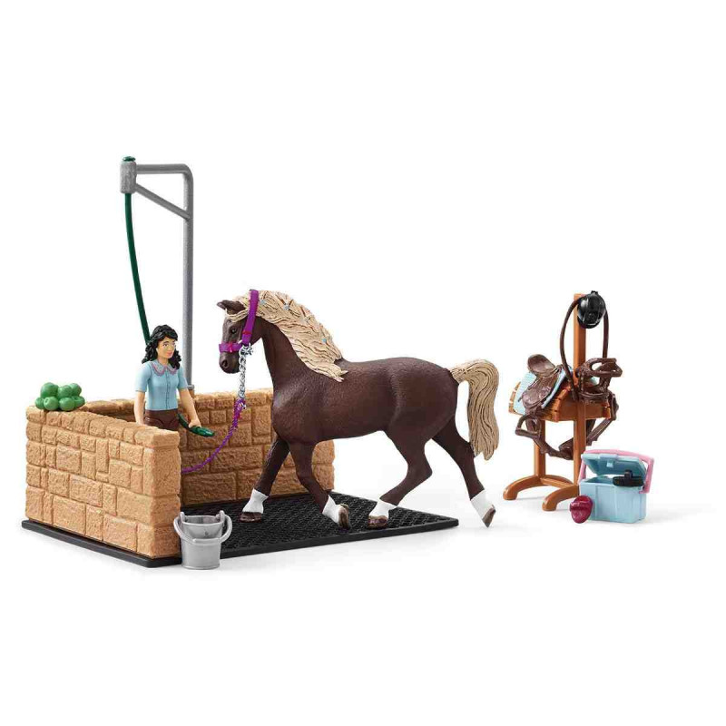 LAVADERO DE CABALLOS Schleich Horse Club 42438