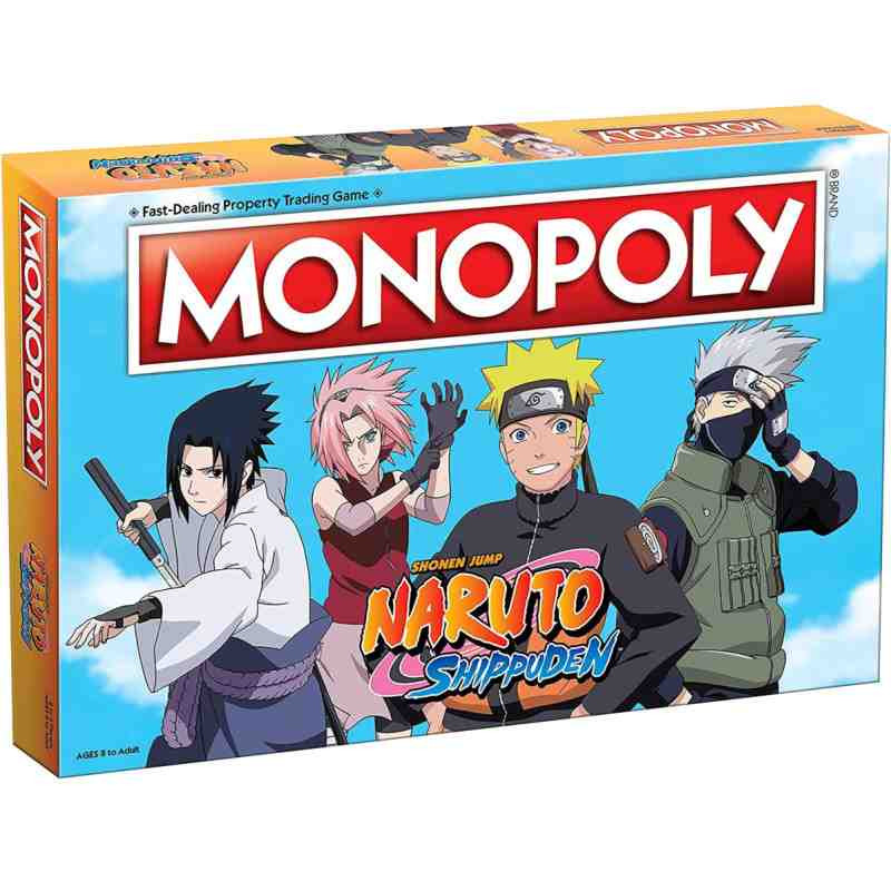 MONOPOLY NARUTO SHIPPUDEN Hasbro