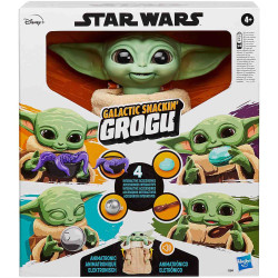 BABY YODA(Grogu) GALACTIC SNACKIN 23cm.Animatronic (Star Wars) Hasbro