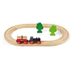 CIRCUIT PETIT TREN FORESTAL SET PRINCIPIANT BRIO 