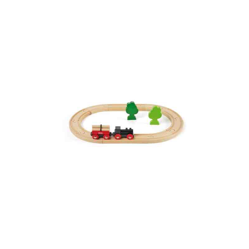 CIRCUIT PETIT TREN FORESTAL SET PRINCIPIANT BRIO 