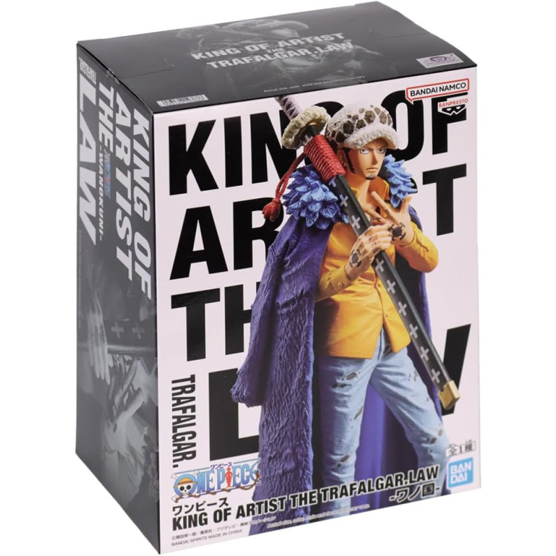 TRAFALGAR LAW ONE PIECE King of Artist 23 cm. Banpresto 19388