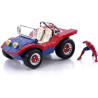 SPIDERMAN BUGGY+FIGURA(1:24)  Marvel JadaToys