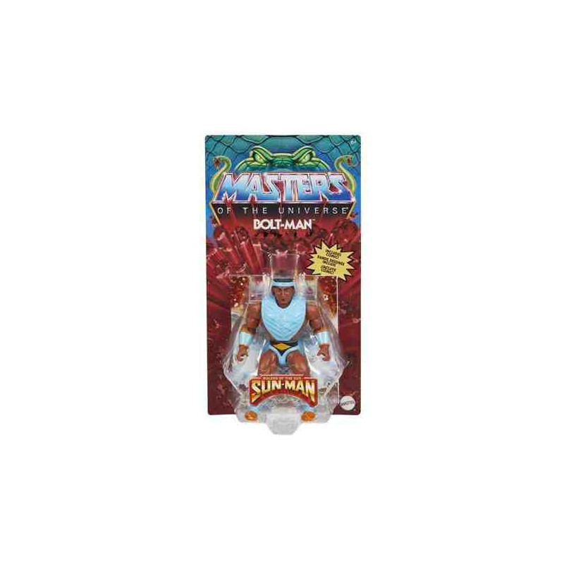 BOLT-MAN 14cm. Masters del universo Mattel
