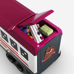 CAMIONETA LAKESIDE CON  REMOLQUE caballos Horse Club Schleich 42705