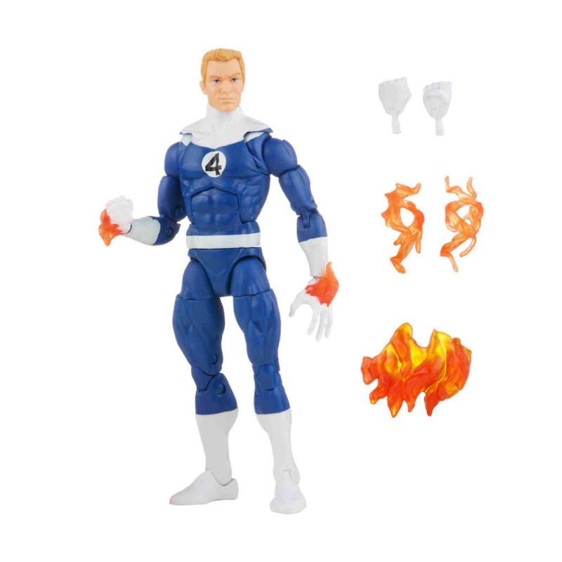 ANTORXA HUMANA HUMAN TORCH 15 cm 4 FANTASTIC FOUR Marvel Legends Hasbro F45955L0