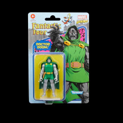 DOCTOR DOOM FIG..9,5 cm.Marvel Legends Retro Hasbro Kenner HSBF66945X2