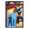 BLACK WIDOW FIGURA 9.5 CM Marvel Legends Retro Hasbro Kenner F38185XO