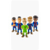 PACK 5 FUTBOLISTAS 7 CM F.C.Barcelona + Pelota con Licencia Oficial Minix Collectible Figurines