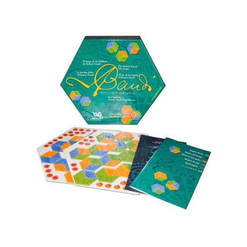 JUEGO DE LAS BALDOSAS DE GAUDI (Barcelona) Devir