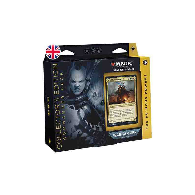 COMMANDER COLLECTOR`S EDITION The Ruinous Powers Warhammer 40K.Magic The Gathering