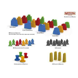 BARCELONA,LA ROSA DE FUEGO Juego de mesa Devir