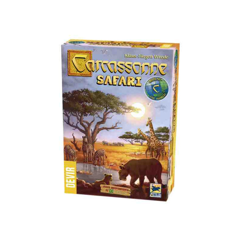 CARCASSONNE SAFARI Juego de mesa Devir