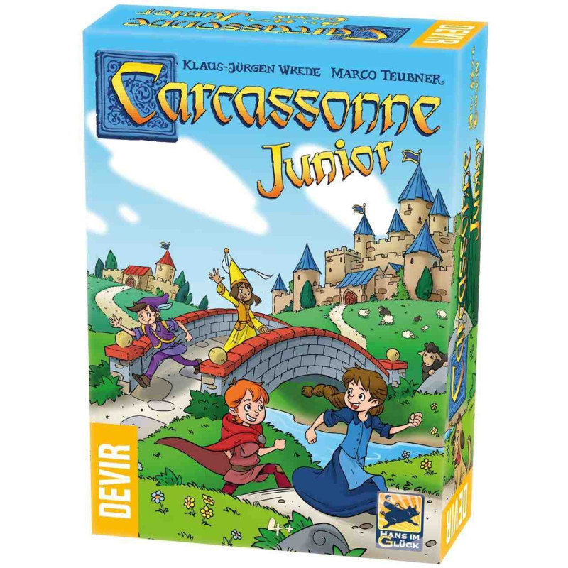 CARCASSONNE JUNIOR(Trilingue) Juego de mesa Devir