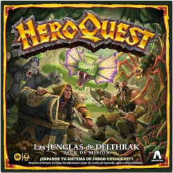 HEROQUEST: LAS JUNGLAS DE DELTHRAK (Expansion) Hasbro