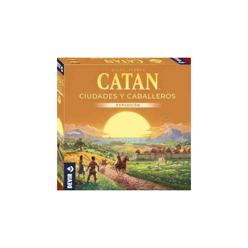 CATAN CIUDADES Y CABALLEROS(Expansió) 6º EDICIO Devir