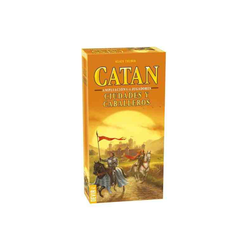 CATAN-CIUDADES Y CABALLEROS EXP.5-6 Devir