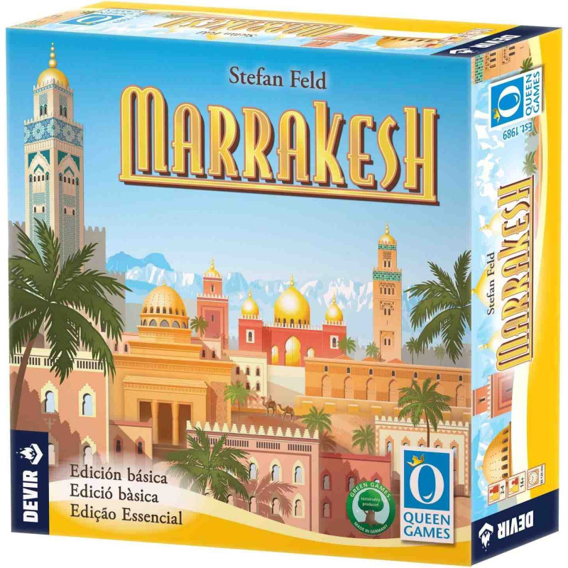 MARRAKESH, LA PERLA DEL SUR Joc de cartes Devir