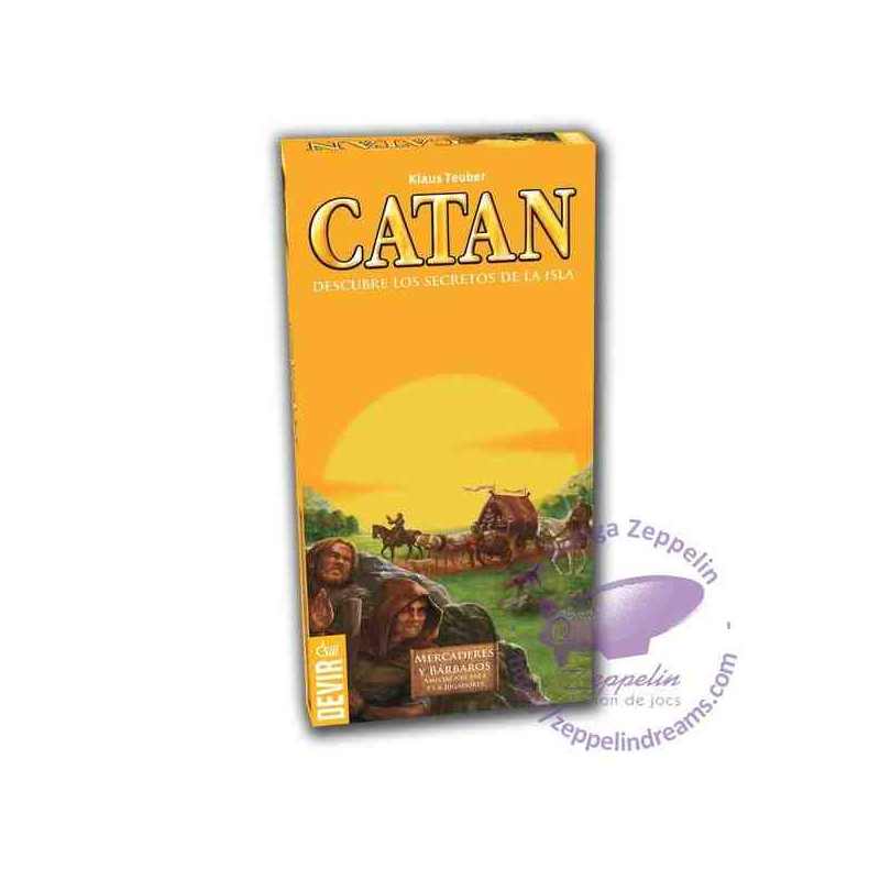 CATAN - Mercaderes y Bárbaros - expansió 5-6 jugadors Devir