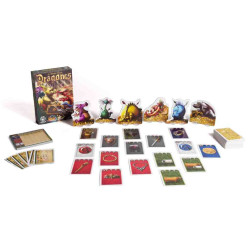 EL TESORO DE LOS DRAGONES Juego de mesa Trangis Games