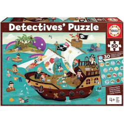BARCOPIRATA DETECTIVE 50pcs.