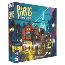 PARIS LA CITE DE LA LUMIERE Juego de mesa 2 jugadores Devir