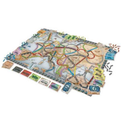 AVENTUREROS AL TREN EUROPA Juego de mesa