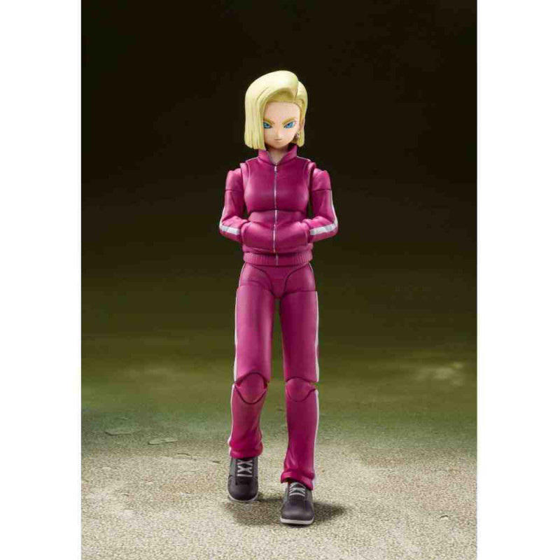 A18 UNIVERSE SURVIVAL SAGA 14,5cm.(DRAGON BALL) Bola de dragonTamashii