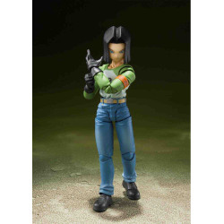 A-17 ANDROIDE 17 UNIVERSE SURVIVAL SAGA FIGURA 14,5 CM DRAGON BALL SUPER SH FIGUARTS(Bola de drac)