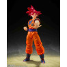 SUPER SAIYAN GOD SON GOKU SAIYAN GOD.(14cm)Dragon Ball Super Bola de drac SH Figuarts Tamashii