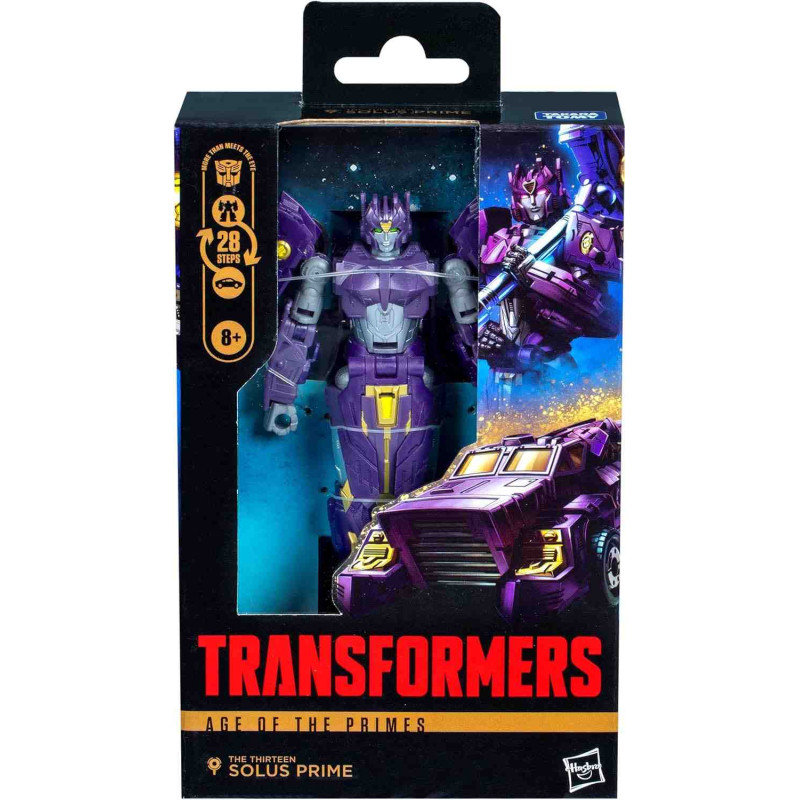 SOLUS PRIME DELUXE CLASS 14 cm. Age of The primesTRANSFORMERS Hasbro G10225X0
