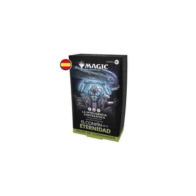 COMMANDER La inteligencia contraataca(blau/Vermell/blanc)El confin de la eternidad Magic The Gatheri