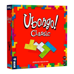 UBONGO classic(Trilingue) Juego de mesa de rapidez espacial Devir