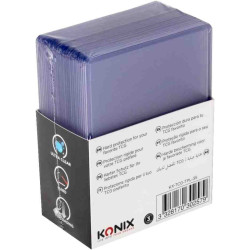 HARD SLEEVES (25) 76,2x101,6 mm.FUNDAS TRANSPARENTES Konix