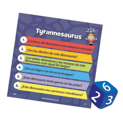 BRAINBOX DINOSAURIOS Juego de cartas Asmodee