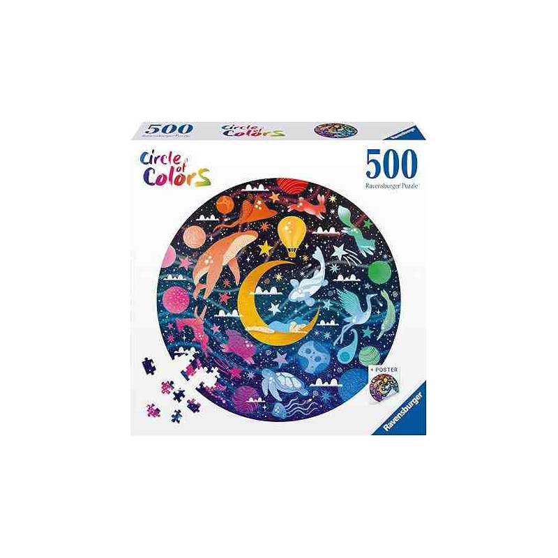CIRCLE OF COLORS Marion Blanc 500 pcs. Puzle Ravensburger