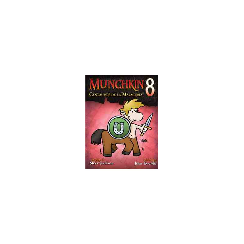 MUNCHKIN 8: CENTAUROS DE LA MAZMORRA Expansión Juego de cartas Asmodee