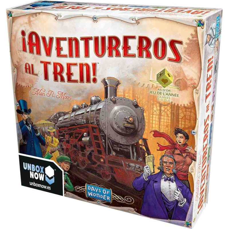 AVENTUREROS AL TREN USA Joc de taula Asmodee