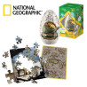 PUZZLE REVERSIBLE HUEVOS DE DINOSAURIO 2 EN 1  63 PCS.
