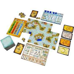 AKROTIRI joc de cartes de construcció de mapes SD Games