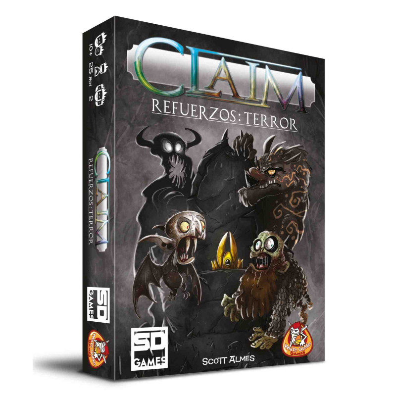 CLAIM:TERROR( Refuerzos) Juego de cartas SD Games