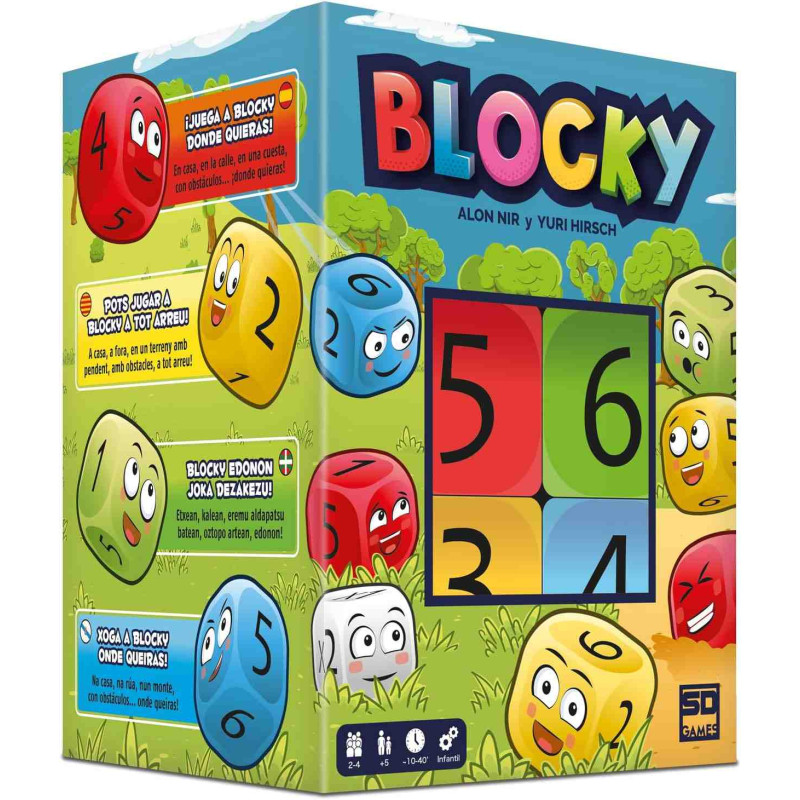 BLOCKY  Joc de daus familiar SD Games