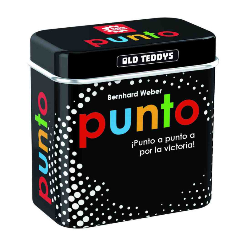 PUNTO Joc de cartes (caixa llauna petita, mini joc)Game Factory /Old Teddys