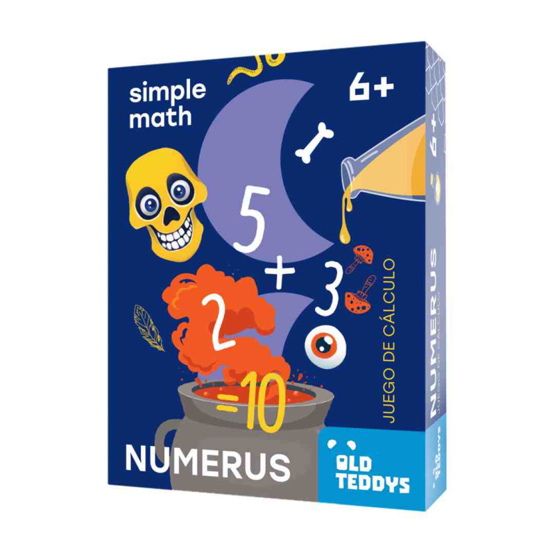 NUMERUS Juego de cartas de calculo Simple Rules/Old Teddys