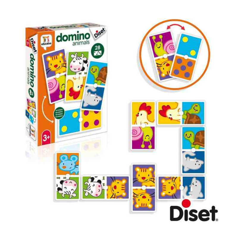 DOMINO DE ANIMALES (2 CARES) Diset