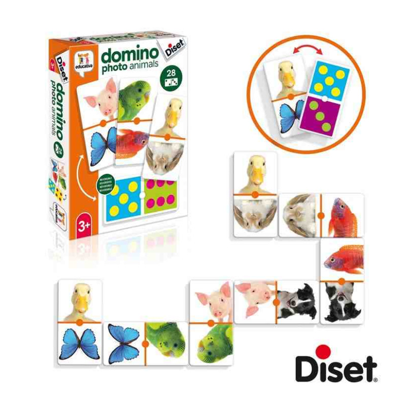 DOMINO FOTO D' ANIMALS Diset