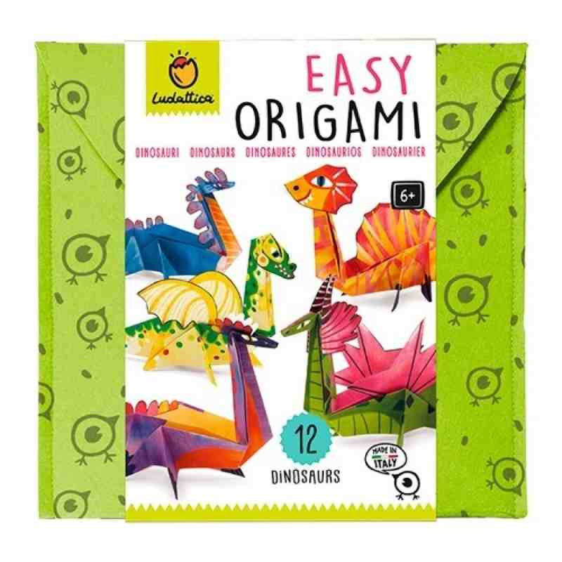 EASY ORIGAMI DINOSAURIS - Ludattica 21764