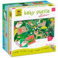BABY PUZZLE COLLECTION- LA JUNGLA 32 PCS. Ludattica 20507